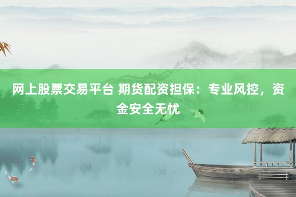 网上股票交易平台 期货配资担保：专业风控，资金安全无忧