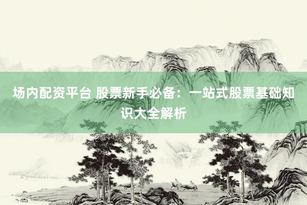 场内配资平台 股票新手必备：一站式股票基础知识大全解析